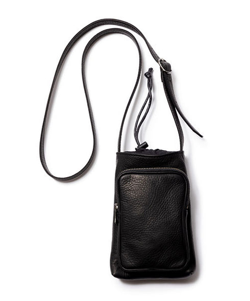 MR.OLIVE E.O.I /WATER PROOF WASHABLE LEATHER / MOBILE BAG ミスターオリーブ イーオーアイ/ウォータープルーフウォッシャブルレザー/モバイルバッグ